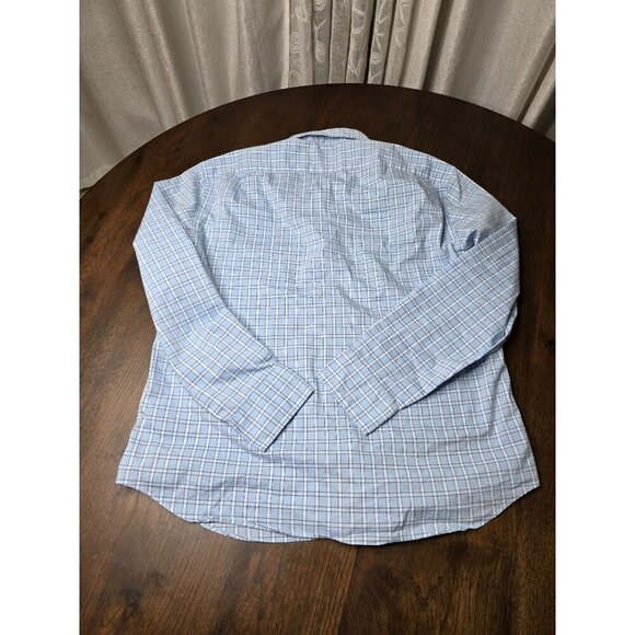 J Crew Shirt Mens XL Blue Plaid Long Sleeve Button Down Casual - Picture 13 of 14